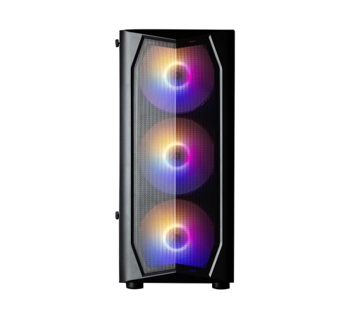 Корпус ZALMAN N4 Rev.1, ATX, BLACK, WINDOW, 2x3.5", 2x2.5", 2xUSB2.0, 1xUSB3.0, FRONT 3x140mm RGB, REAR 1x120mm RGB, TOP 2x120mm RGB (N4 Rev.1)