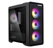 Корпус ZALMAN M3 PLUS RGB, MATX, BLACK, WINDOW, 2x3.5", 3x2.5", 1xUSB2.0, 1xUSB3.0, FRONT 3x120mm RGB, REAR 1x120mm (M3 PLUS RGB)