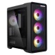 Корпус ZALMAN M3 PLUS RGB, MATX, BLACK, WINDOW, 2x3.5", 3x2.5", 1xUSB2.0, 1xUSB3.0, FRONT 3x120mm RGB, REAR 1x120mm (M3 PLUS RGB)