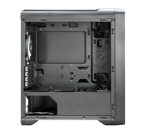 Корпус ZALMAN M3 PLUS RGB, MATX, BLACK, WINDOW, 2x3.5", 3x2.5", 1xUSB2.0, 1xUSB3.0, FRONT 3x120mm RGB, REAR 1x120mm (M3 PLUS RGB)