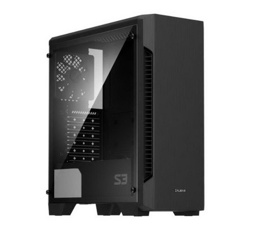 Корпус Zalman S3 черный без БП ATX 2x120mm 2xUSB2.0 1xUSB3.0 audio bott PSU
