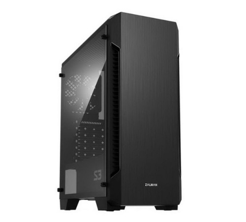 Корпус Zalman S3 черный без БП ATX 2x120mm 2xUSB2.0 1xUSB3.0 audio bott PSU