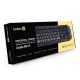 Exegate EX295302RUS Комплект ExeGate Professional Standard Combo MK110 (клавиатура влагозащищенная 104кл. + мышь оптическая 1000dpi, 3 кнопки и колесо прокрутки, длина кабелей 1,5м; USB, черный, Color