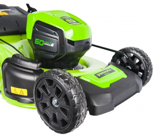 Газонокосилка роторная Greenworks GD60LM46HP (2502807) Газонокосилка роторная Greenworks GD60LM46HP (2502807)