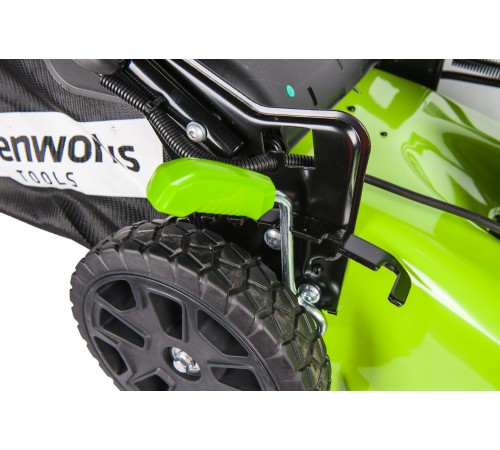 Газонокосилка роторная Greenworks GD60LM46HP (2502807) Газонокосилка роторная Greenworks GD60LM46HP (2502807)