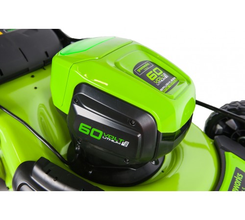 Газонокосилка роторная Greenworks GD60LM46HP (2502807) Газонокосилка роторная Greenworks GD60LM46HP (2502807)