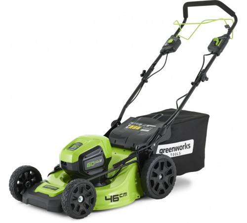 Газонокосилка роторная Greenworks GD60LM46SP (2502907) Газонокосилка роторная Greenworks GD60LM46SP (2502907)