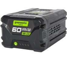 Батарея аккумуляторная Greenworks G60B2 60В 2Ач Li-Ion (2918307)