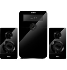 SVEN MS-2250, черный, акустическая система 2.1, мощность (RMS): 50Вт + 2х15Вт, SD/USB, FM-радио, LED-дисплей, пульт ДУ, Bluetooth SVEN MS-2250 (SV-016722)