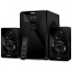 SVEN MS-2250, черный, акустическая система 2.1, мощность (RMS): 50Вт + 2х15Вт, SD/USB, FM-радио, LED-дисплей, пульт ДУ, Bluetooth SVEN MS-2250 (SV-016722)
