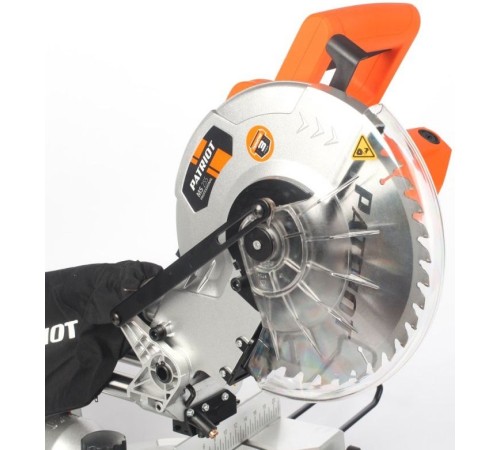 Торцовочная пила Patriot MS 255 1800Вт 5000об/мин d=255мм