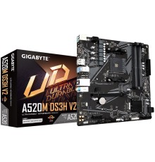 Материнская плата GIGABYTE A520M DS3H V2, SocketAM4, AMD A520, mATX, Ret