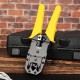 Инструмент обжимной Deli Обжимные клещи Deli DL2468C 8P(RJ-45), 6P(RJ-14 и RJ-12), 4P(RJ-9) 200мм