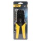 Инструмент обжимной Deli Обжимные клещи Deli DL2468C 8P(RJ-45), 6P(RJ-14 и RJ-12), 4P(RJ-9) 200мм