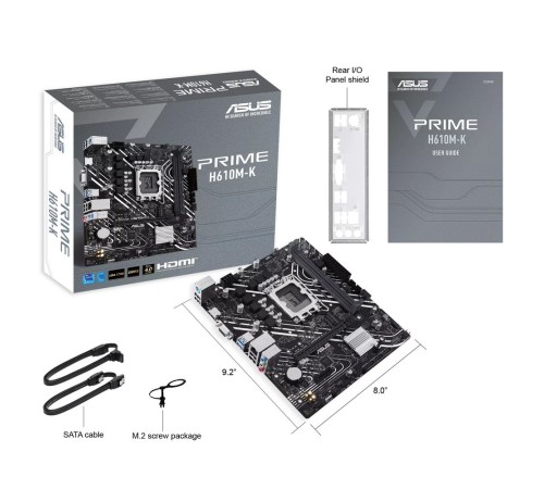 PRIME H610M-K /LGA1700,H610,DDR5,U32 GEN 1,M.2,MB