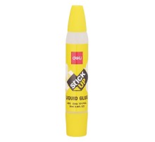 Клей жидкий Deli EA21310 35мл корп.желтый прозрачный с двумя аппликаторами Stick UP