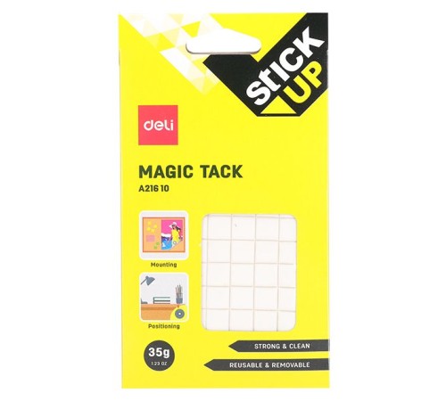 Пластины клеевые Deli EA21610 35гр корп.желтый блистер Stick UP Пластины клеевые Deli EA21610 35гр корп.желтый блистер Stick UP