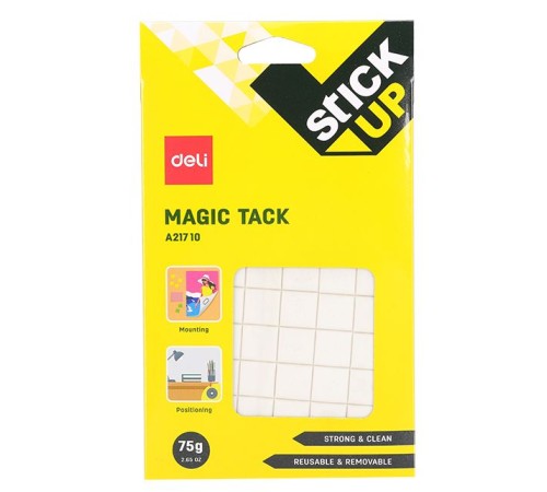 Пластины клеевые Deli EA21710 75гр корп.желтый блистер Stick UP Пластины клеевые Deli EA21710 75гр корп.желтый блистер Stick UP
