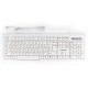 Клавиатура Gembird KB-8354U,{USB, бежевый/белый, 104 клавиши, кабель 1,45м}