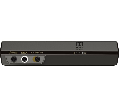 Звуковая карта Creative USB Sound BlasterX G6 (SB-Axx1) 7.1 Ret