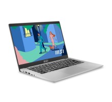 Ноутбук MSI Modern 14 C12M-239RU Core i5 1235U 8Gb SSD512Gb Intel Iris Xe graphics 14" IPS FHD (1920x1080) Windows 11 silver WiFi BT Cam