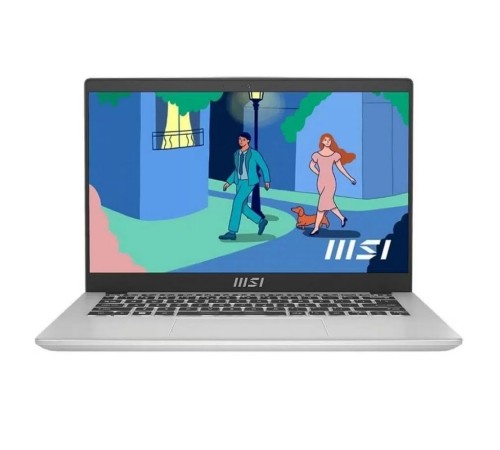 Ноутбук MSI Modern 14 C12M-239RU Core i5 1235U 8Gb SSD512Gb Intel Iris Xe graphics 14" IPS FHD (1920x1080) Windows 11 silver WiFi BT Cam
