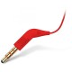 Гарнитура вкладыши JBL Т110 1.2м красный проводные в ушной раковине (JBLT110RED)
