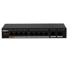 8 портовый РоЕ коммутатор неуправляемый Dahua DH-PFS3010-8ET-96