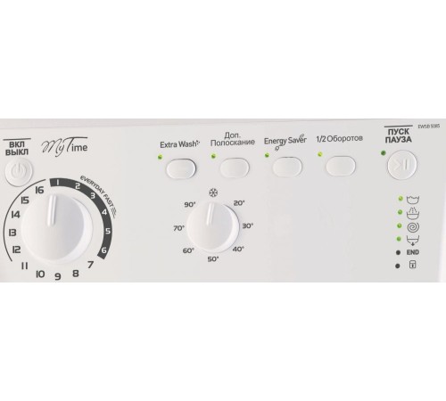 Стиральная машина Indesit EWSB 5085 CIS класс: A загр.фронтальная макс.:5кг белый Стиральная машина Indesit EWSB 5085 CIS класс: A загр.фронтальная макс.:5кг белый