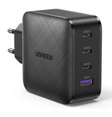 Сетевое зарядное устройство USB A + 3 USB C 65W GaN Tech Fast Charger CD224-70774 Black (70774)