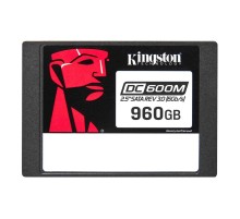 Твердотельный накопитель Kingston Enterprise SSD 960GB DC600M 2.5" SATA 3 R560/W530MB/s 3D TLC MTBF 2M 94 000/65 000 IOPS 1752TBW (Mixed-Use) 3 years (SEDC600M/960G)