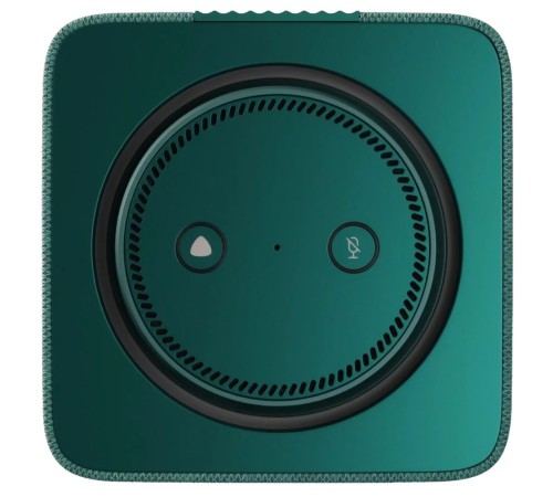 Умная колонка Яндекс Станция Макс с Алисой, с Zigbee, 65Вт, зеленый/green, YNDX-00053 + пульт YNDX-00402
