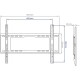 Кронштейн для телевизора Kromax IDEAL-101 черный 32"-90" макс.40кг настенный фиксированный