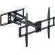 Кронштейн для телевизора Kromax ATLANTIS-75 черный 40"-90" макс.101кг настенный поворотно-выдвижной и наклонный