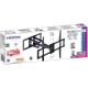 Кронштейн для телевизора Kromax ATLANTIS-75 черный 40"-90" макс.101кг настенный поворотно-выдвижной и наклонный