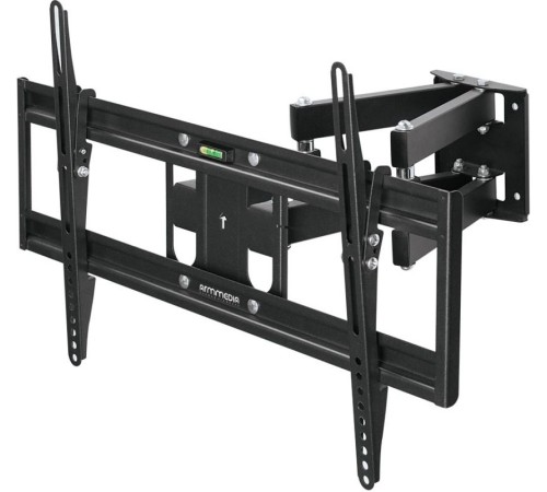 Кронштейн для телевизора Arm Media PT-16 черный 22"-65" макс.40кг настенный поворотно-выдвижной и наклонный