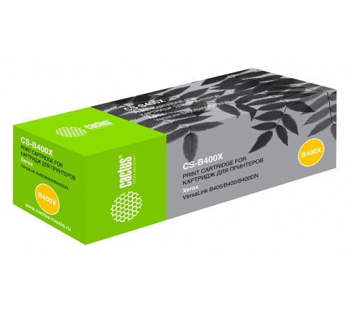 Картридж лазерный Cactus CS-B400X 106R03585 черный (24600стр.) для Xerox VersaLink B400/405