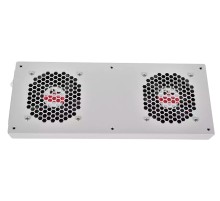 Модуль вентиляторный Rem (R-FAN-2TJ-36V-48V) 2 вент. с термостатом серый (упак.:1шт)