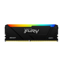 16GB DDR4 3200MHz DIMM FURY Beast Black RGB XMP KF432C16BB12A/16 CL16, 1.35V 288-pin Non-ECC