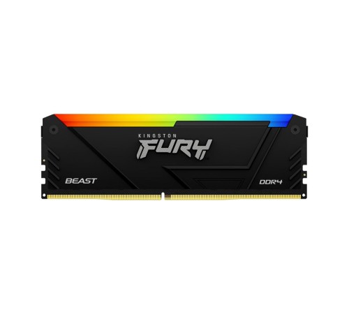 16GB DDR4 3200MHz DIMM FURY Beast Black RGB XMP KF432C16BB2A/16 CL16, 1.35V 288-pin Non-ECC