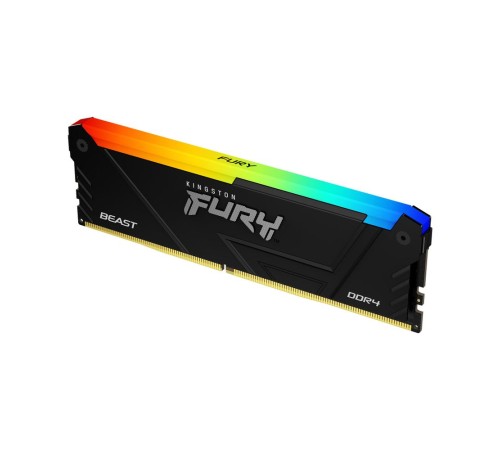 16GB DDR4 3200MHz DIMM FURY Beast Black RGB XMP KF432C16BB2A/16 CL16, 1.35V 288-pin Non-ECC