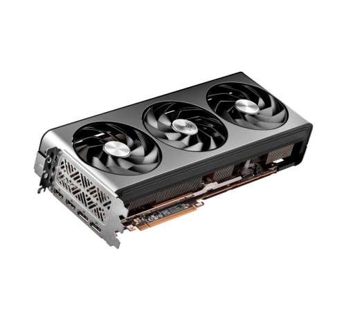 Видеокарта Sapphire PCI-E 4.0 11335-02-20G NITRO+ RX 7700 XT GAMING OC AMD Radeon RX 7700XT 12288Mb 192 GDDR6 2276/18000 HDMIx2 DPx2 HDCP Ret Видеокарта Sapphire PCI-E 4.0 11335-02-20G NITRO+ RX 7700 XT GAMING OC AMD Radeon RX 7700XT 12288Mb 192 GDDR6 2276/18000 HDMIx2 DPx2 HDCP Ret