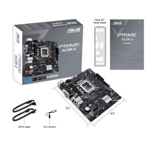 PRIME H610M-D/LGA1700,H610,DDR5,U32 GEN 1,M.2,MB
