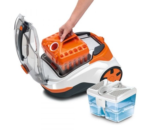Пылесос Thomas DryBOX + AquaBOX Cat&Dog 1700Вт белый/оранжевый Пылесос Thomas DryBOX + AquaBOX Cat&Dog 1700Вт белый/оранжевый