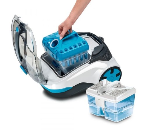 Пылесос Thomas DryBOX + AquaBOX Parkett 1700Вт белый/голубой Пылесос Thomas DryBOX + AquaBOX Parkett 1700Вт белый/голубой