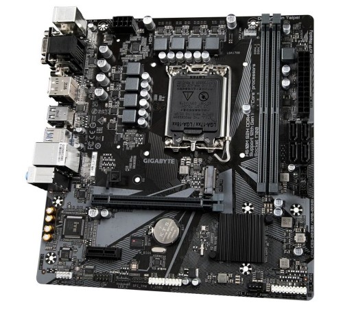 H610M S2H V3 DDR4, Socket 1700, Intel®H610, 2xDDR4-3200, D-SUB+DVI-D+HDMI+DP, 1xPCI-Ex16, 1xPCI-Ex1, 4xSATA3, 1xM.2, 8Ch Audio, GLan, (4+4)xUSB2.0, (2+2)xUSB3.2, 2xPS/2, mATX, RTL H610M S2H V3 DDR4, Socket 1700, Intel®H610, 2xDDR4-3200, D-SUB+DVI-D+HDMI+DP, 1xPCI-Ex16, 1xPCI-Ex1, 4xSATA3, 1xM.2, 8Ch Audio, GLan, (4+4)xUSB2.0, (2+2)xUSB3.2, 2xPS/2, mATX, RTL