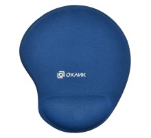 Коврик для мыши Оклик OK-RG0550-BL темно-синий 220x195x20мм