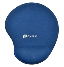 Коврик для мыши Оклик OK-RG0550-BL темно-синий 220x195x20мм