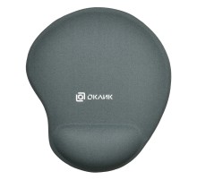 Коврик для мыши Оклик OK-RG0550-GR серый 220x195x20мм
