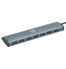Разветвитель USB-C Digma HUB-7U3.0-UC-G 7порт. серый